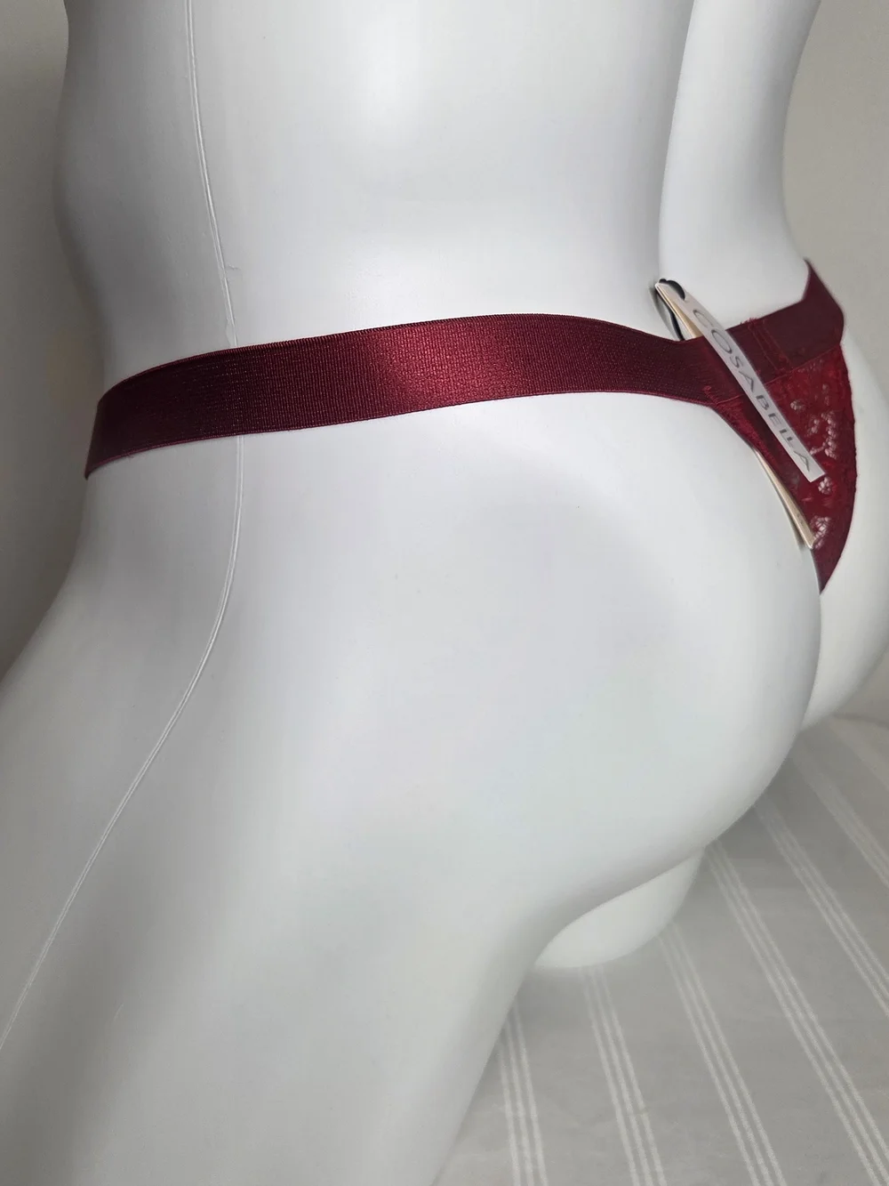 Cosabella Men's Italian Thong Sindoor Red